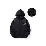 Черный (с флисовой подкладкой и утепленный)