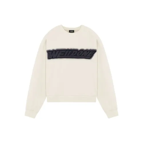 WE11DONE Свитшот Унисекс Белый