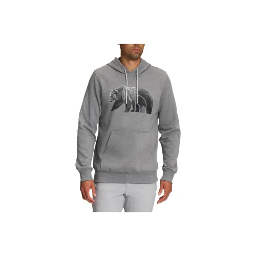 The North Face TNF™ Медведь Пуловер Толстовка Толстовка Мужской Серый