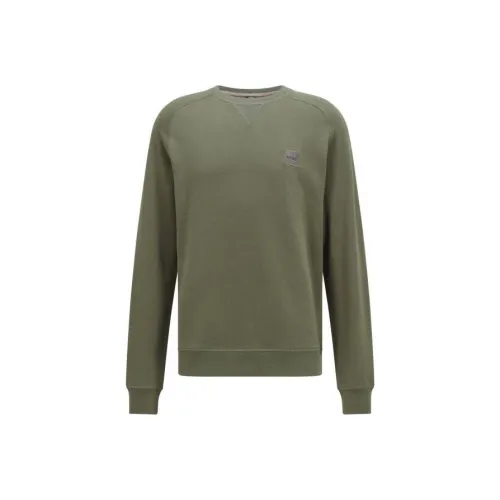 Hugo Boss Толстовка Мужская Армейский Зеленый