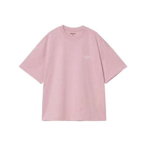 Carhartt WIP T-Shirt Мужской Розовый