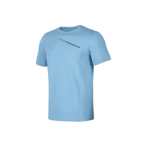 Skechers T-Shirt Мужской Allure Blue