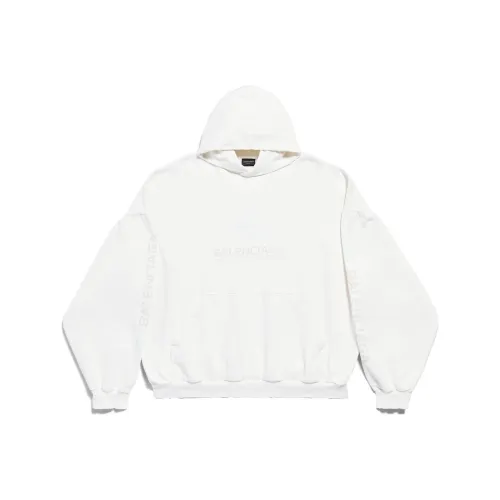 Balenciaga FW23 Свитшот Loose Fit Unisex White