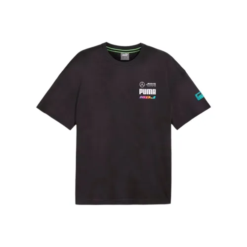 PUMA Mercedes AMG Petronas F1 T-Shirt Мужской Черный