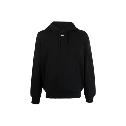 DIESEL Черный Унисекс Свитшоты