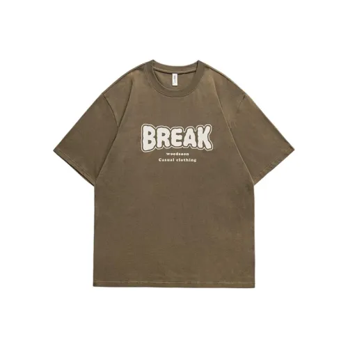 WOOD SOON Мужская футболка с коротким рукавом