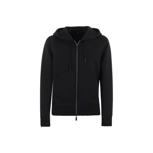 KITON Мужские черные свитшоты