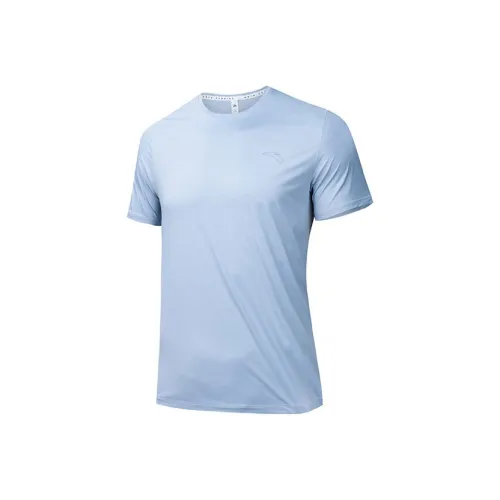 ANTA Running Collection Бег Т-Рубашка Мужская Awakening Cloud Blue