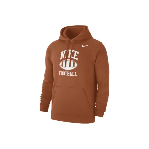 Nike Football Club Флис Толстовка Мужская Карамель