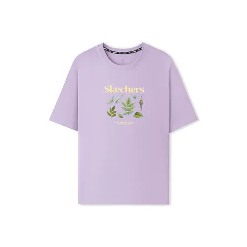 Skechers Sportlife SS25 T-Shirt Унисекс Лаванда