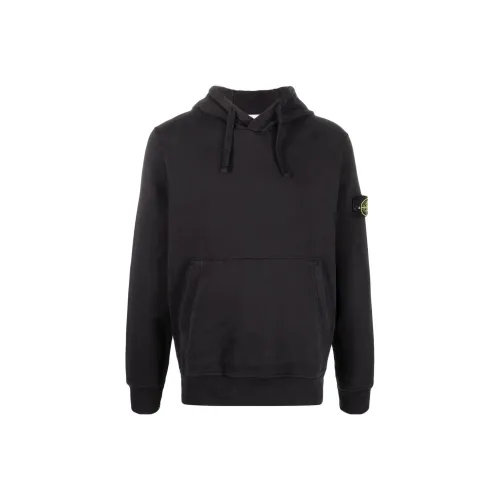 Stone Island Черные Мужские Свитшоты