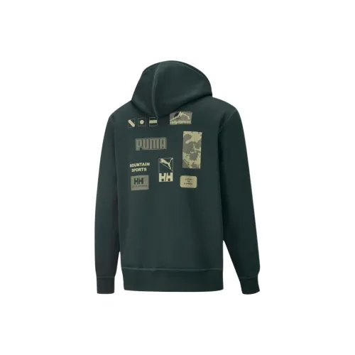 PUMA Сапфирово-зеленый Унисекс Свитшоты