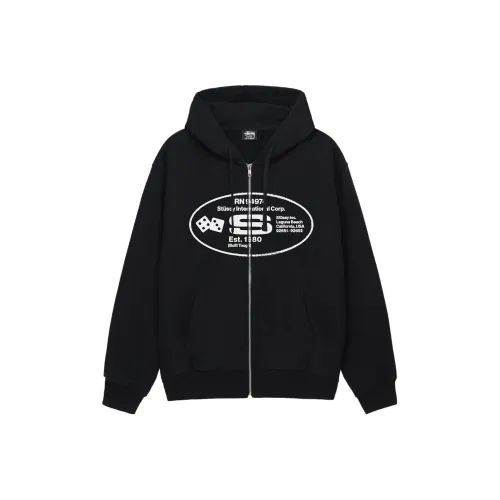 Stussy FW23 Осенне-зимняя коллекция OVAL CORP Толстовка унисекс