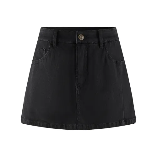 A21 Джинсовые шорты Женские Черный Серый