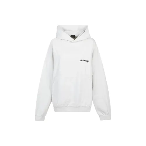 Balenciaga SS3 Толстовка Мужской Белый