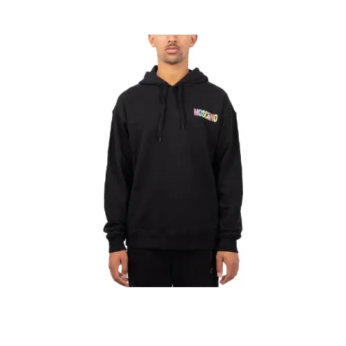 MOSCHINO Мужские черные свитшоты