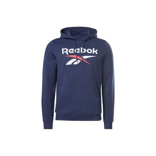 Reebok CYCLED Коллекция Identity Флис Толстовка Мужской Синий