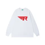 Белый-красный принт