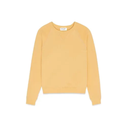 SAINT LAURENT Толстовка Мужской Желтый