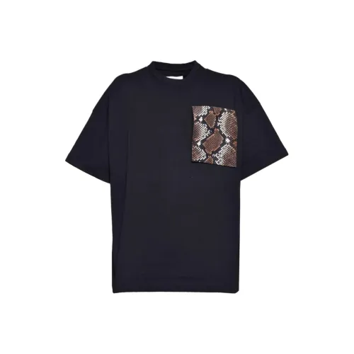 JIL SANDER Мужские черные T-рубашки