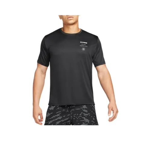 Nike Мужские черные футболки