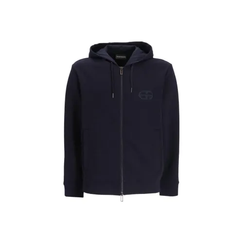 EMPORIO ARMANI Мужские черные свитшоты