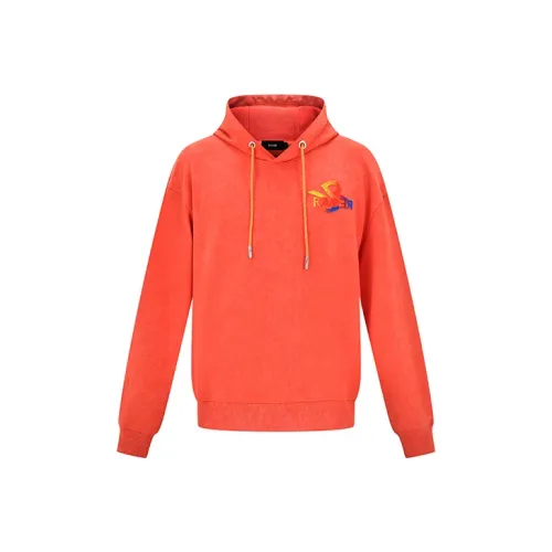 RARE Оранжевый Красный Мужской Свитшот