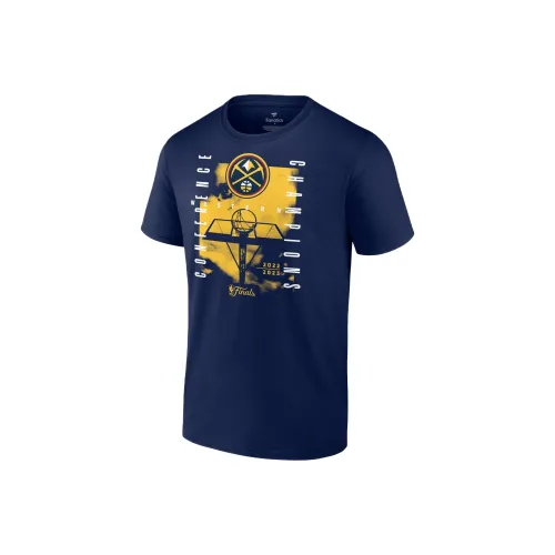 NBA Denver Nuggets Fanatics Т-рубашка Мужская Темно-синяя