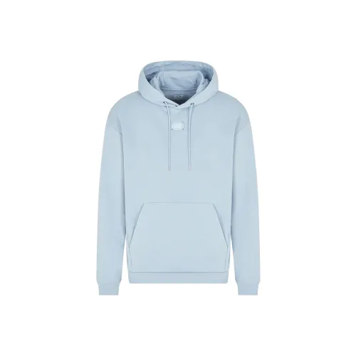 EMPORIO ARMANI EA7 Светло-синий Унисекс Свитшоты