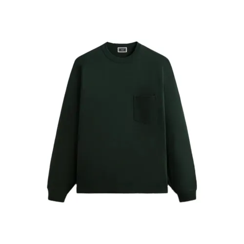 KITH Leonard T Рубашка Мужская Темно-Зеленая