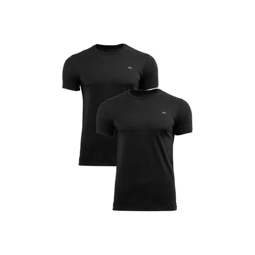 DIESEL T-Рубашка Мужская 2 Пачка Черный