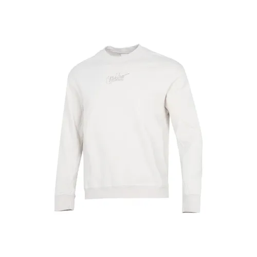 Nike Белый Мужской Свитшот