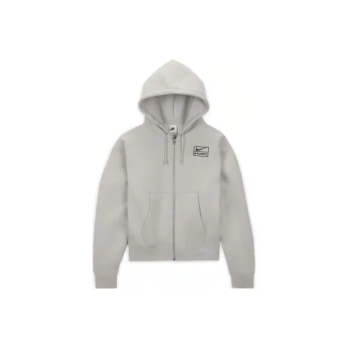 Свитшот Nike x Stussy версия для США унисекс серый