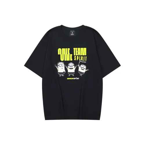 Skechers x XIAOHUANGRENLIANMING T-Shirt Унисекс Угольный Черный