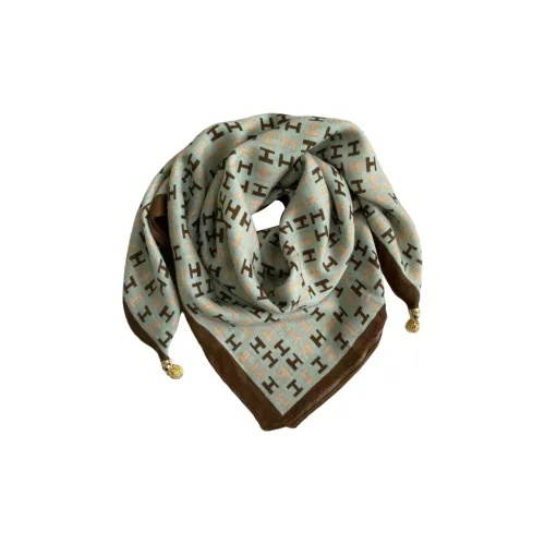 Cranta Komeia Полиэстер Шелковые шарфы для женщин