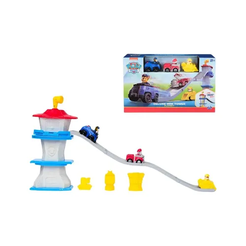 PAW PATROL Мини Набор Наблюдательная Башня PAW PATROL Штаб-квартира Основа Щенок Спасение Транспорт Игрушки