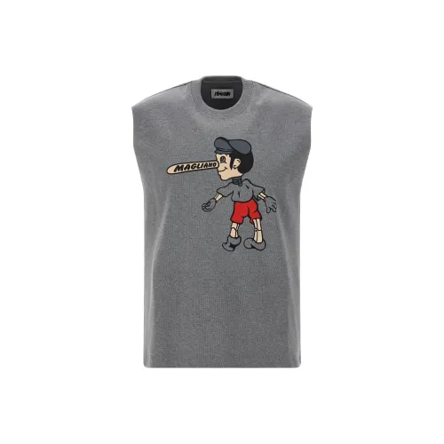 Magliano Серый Мужской T-Рубашки