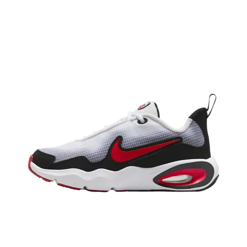 Nike Air Max Nova Abrasion Resistant Низкий Топ Детские Беговые Кроссовки Белый