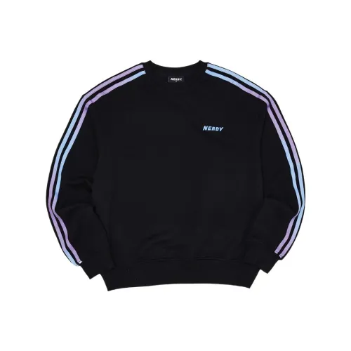 Nerdy Черный Унисекс Свитшоты