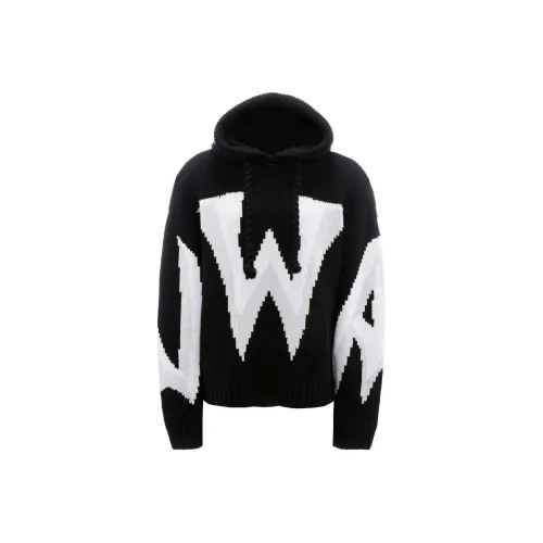 JW Anderson Черные Мужские Свитшоты