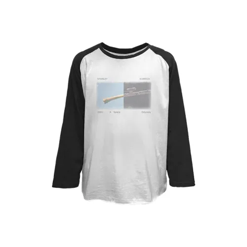 WANNA LAB SS25 T-Shirt Унисекс Черный Белый