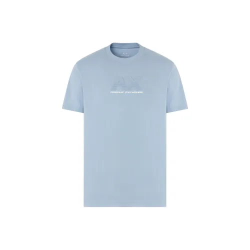 ARMANI EXCHANGEAE T Рубашка Мужская Розовая Синяя