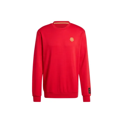 Adidas FW23 Толстовка Мужская Красная