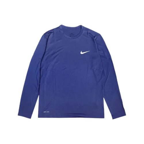 Nike Blue Men's T-Shirts Найк Синий Мужские Футболки