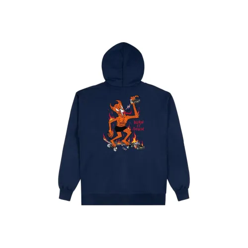 Thrasher x NECKFACE FW23 Толстовка Унисекс Синий
