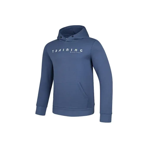 QIAODAN Толстовка Мужская Streambed Каменный Синий