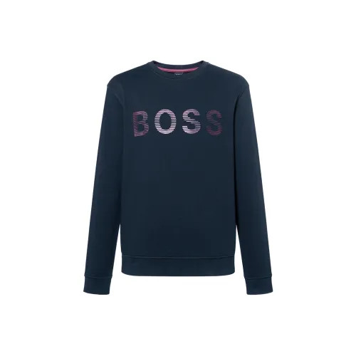 Hugo Boss Синий Мужской Свитшот