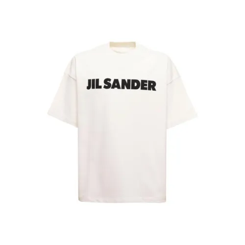 JIL SANDER Белая Мужская T-рубашка