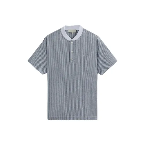 KITH Pearson Henley Shirt Мужская Серого цвета