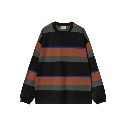 Carhartt WIP FW24 L S Sundling T-Shirt T-Shirt Unisex Темно-коричневый